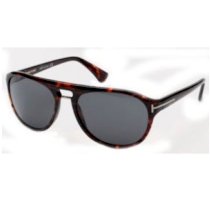 Tom Ford Arnaud Tf0097 182 Shiny Dark Havana Gunmetal Sunglasses