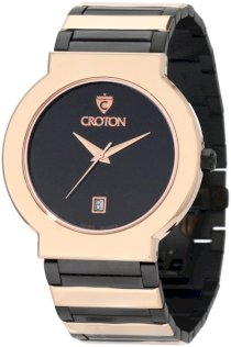 Croton Men's CN307185RGBK Swiss Two Tone Stainless Steel Watch