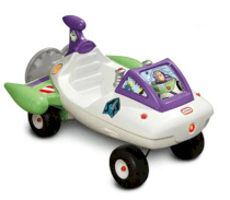 Xe ô tô mô hình tên lửa Little Tikes 620003