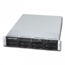 Server CybertronPC Imperium 2U LP Intel Quad Core Server SVIIA142 (Intel Xeon E3-1240 3.30GHz, RAM DDR3 32GB, HDD 500GB, 2U 8HS SAS / SATA 560W PSU Low Profile Chassis)