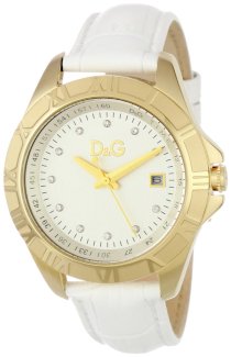 D&G Dolce & Gabbana Women's DW0766 Chamonix Ext Round Analog Roman Numeral Bezel Watch