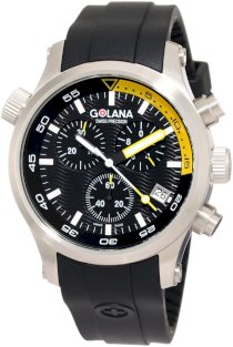Golana Swiss Men's AQ300-4 Aqua Pro 300 Stainless Steel Watch