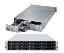 Server Supermicro SuperServer 6027TR-DTRF (SYS-6027TR-DTRF) E5-2648L (Intel Xeon E5-2648L 1.80GHz, RAM 4GB, 1280W, Không kèm ổ cứng)