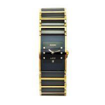 Rado Women's R20788752 Integral Black Dial Ceramic Case Watch