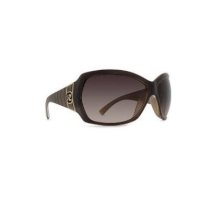 Von Zipper Riviera Sunglasses - Brown Gold Stripes / Gradient 