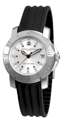 Baume & Mercier Men's 8740 Capeland Quartz Silver Dial Watch