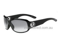  Giorgio Armani Sunglasses - GA-372/S / Frame: Shiny Black Lens: Grey Gradient  