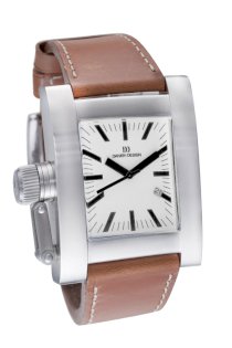 Danish Designs Men's IQ12Q730 Stainless Steel Square Case Watch