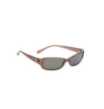 Angel Livvy Sunglasses - Caramel Stripe / Brown Polarized