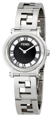 Fendi Women's FE615210 Quadrondo Black Dial Watch