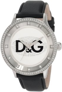 D&G Dolce & Gabbana Women's DW0503 Prime Time D&G Stone Dial and Bezel Watch