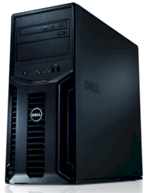 Server Dell PowerEdge T110 II (Intel Core i3-2100 3.1GHz, Ram 2GB, HDD 500GB, DVD, Raid S100, 305W)