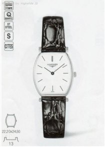 Đồng hồ đeo tay La Grandes Classiques Dư Longines L4.205.4.12.2