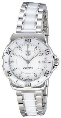 Tag Heuer Women's WAH1315.BA0868 Formula 1 White Dial Dress Watch