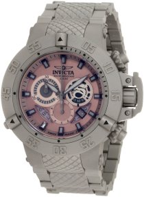 Invicta Men's 0961BBB Subaqua Noma III Chronograph All Shot-Blast Stainless Steel Watch