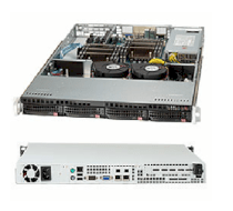 Server Supermicro Server R12-E1270 (Intel Xeon E3-1270 3.4GHz, Ram 4GB, Raid 0, 1, 5, 10, 260W, Không kèm ổ cứng)
