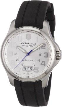 Victorinox Swiss Army Men's 241371 Officer's Silver Dial Watch