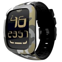 Swatch Men's SURB105 Quartz Casual Anti-Reflective Sapphire Crystal Camouflage Watch