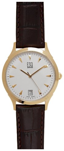 ESQ by Movado Men's 7300771 Folio Gold-Plated Stainless-Steel Watch