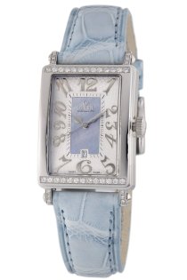 Gevril Women's 7247NT Avenue of Americas Blue Diamond Watch