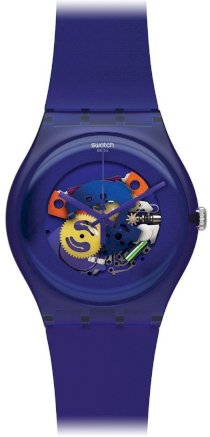 Swatch Women's Originals SUOV100 Purple Plastic Quartz Watch with Purple Dial