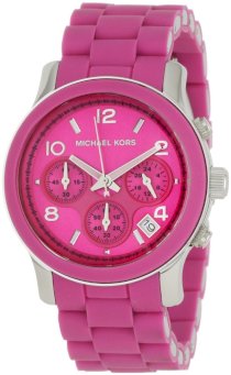 Michael Kors Watches Michael Kors Ladies Sport Chronograph Bright Pink Dial
