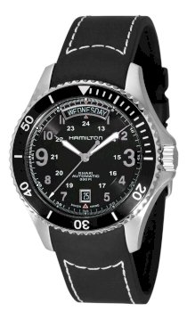 Hamilton Men's H64515333 Khaki King Pilot Black Day Date Dial Watch