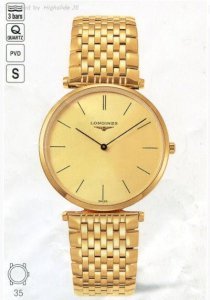 Đồng hồ đeo tay La Grandes Classiques Dư Longines L4.800.2.32.8