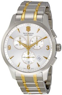 Victorinox Swiss Army Men's 241481 Silver Dial Chronograph Watch