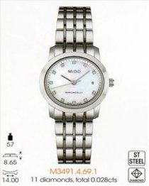 Đồng hồ đeo tay Mido Baroncelli M3491.4.69.1