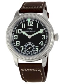 IWC Men's IW325401 Pilots Watch Vintage 1936 Black Dial Watch
