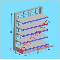 Giá kệ siêu thị VinaPro 01