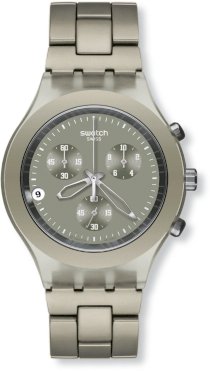 Swatch Men's SVCG4000AG Plastic Analog with Grey Dial Watch