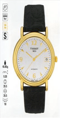 Đồng hồ đeo tay Tissot T-Gold T71.3.444.34
