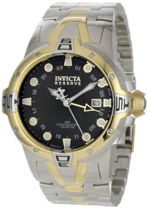 Invicta Men's 0649 Reserve Collection Sea Excursion GMT Two Tone Stainless Steel Watch