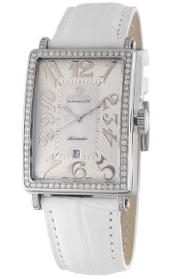 Gevril Women's 6209NL Glamour Automatic White Diamond Watch