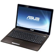 Asus K53E-SX1986 (K53SD-3DSX) (Intel Core i3-2350M 2.3GHz, 2GB RAM, 500GB HDD, VGA Intel HD Graphics 3000, 15.6 inch, PC DOS)