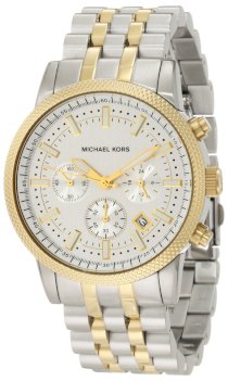 Michael Kors - Men's Scout Chronograph Watch, Silver-Color/Golden - MK8238