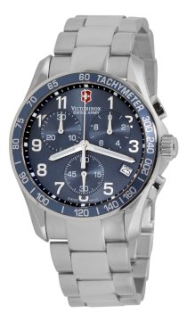  Victorinox Swiss Army Men's 241120 Classic Chronograph Blue Dial Watch