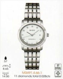 Đồng hồ đeo tay Mido Baroncelli M3491.4.66.1