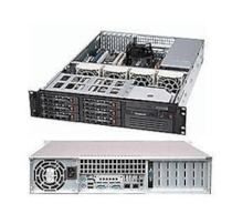 Server SuperMicro 2U Rack SC822T-400LPB (Intel Xeon Quad Core X3440 2.53GHz, Ram 2GB, RAID 0,1,5,10, DVD RW, 400W, Không kèm ổ cứng)
