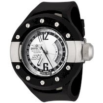 Invicta Men's 6848 S1 Collection Rally GMT Black Rubber Watch