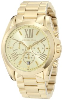 Michael Kors Women's MK5605 Bradshaw Gold Watch