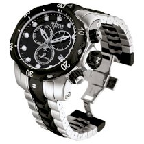 Invicta Men's 5727 Reserve Collection Black Ion-Plated and Stainless Steel Chronograph Watch