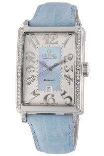 Gevril Women's 7249NV Mini Quartz Avenue of Americas White Diamond Watch