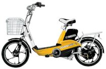 Xe đạp điện Yamaha YDC-H2  Màu trắng vàng