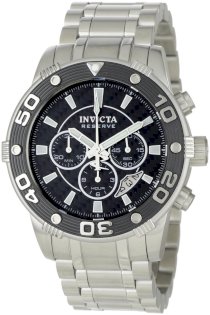 Invicta Men's 0741 Reserve Collection Automatic Chronograph Stainless Steel Watch