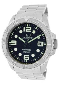 Le Chateau Men's 7083mssmet-blk Sport Dinamica Automatic See-Thru Watch