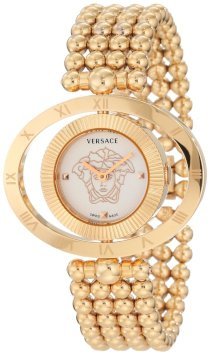 Versace Women's 91Q80D002 S080 Eon Rose Gold Ion-Plating Reversible Bezel Watch