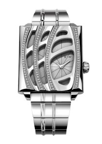 RSW Women's 6020.BS.S0.5.D1 Wonderland Stainless-Steel Diamond Bracelet Watch